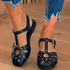 Von Vintage inspirierte orthopädische Sandalen