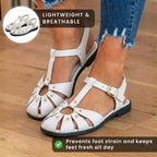 Von Vintage inspirierte orthopädische Sandalen