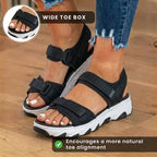 Klassische Orthopädische Sandalen mit zeitlosem Stil