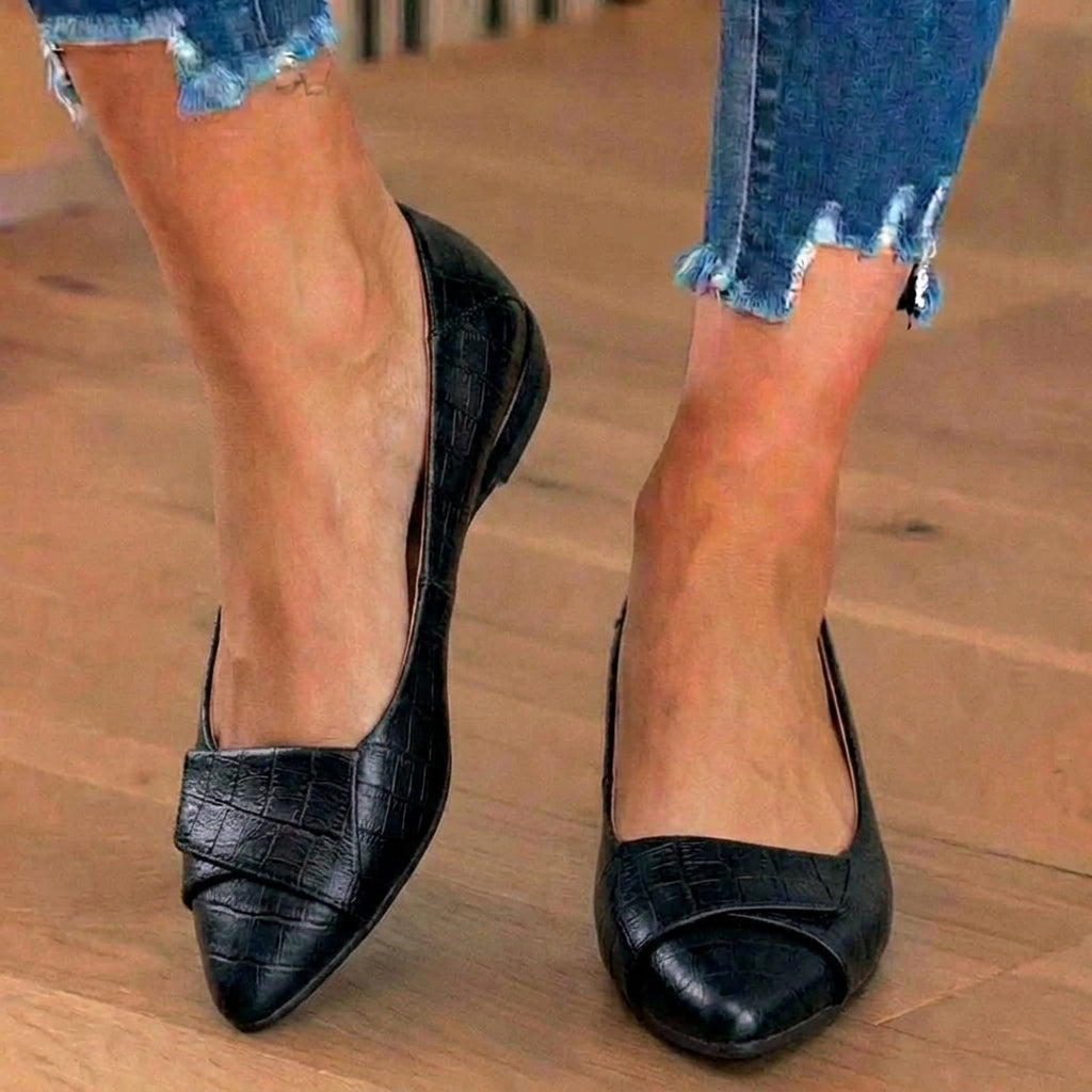 Wunderbar verarbeitete orthopädische Ballerinas