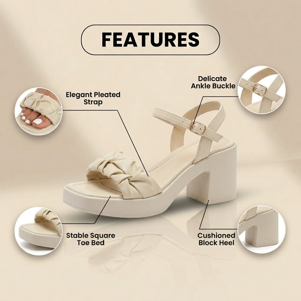Vintage inspirierte Orthopädische Sandalen