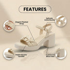 Vintage inspirierte Orthopädische Sandalen