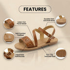 Elegante orthopädische Sandalen für einen modernen Look