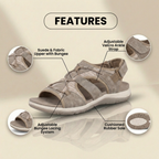 Orthopädische Sport-Mesh-Sandalen - Design mit mehreren verstellbaren Riemen - 89,99
