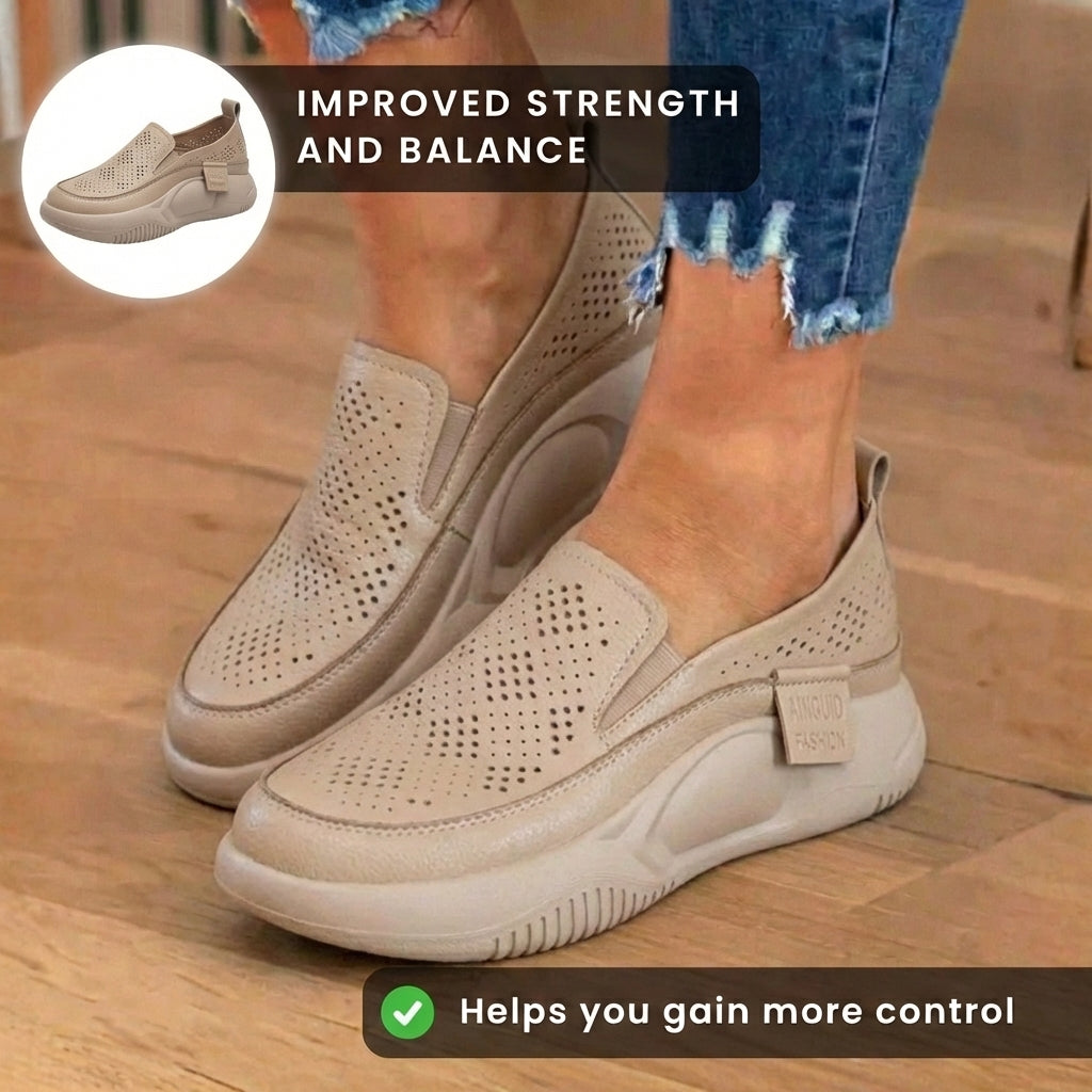 Vintage-inspirierte orthopädische Sneaker
