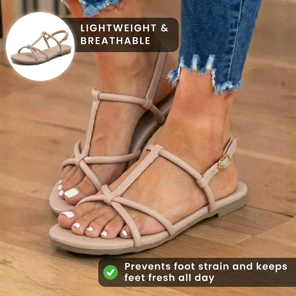 Klassische orthopädische Sandalen mit zeitlosem Stil