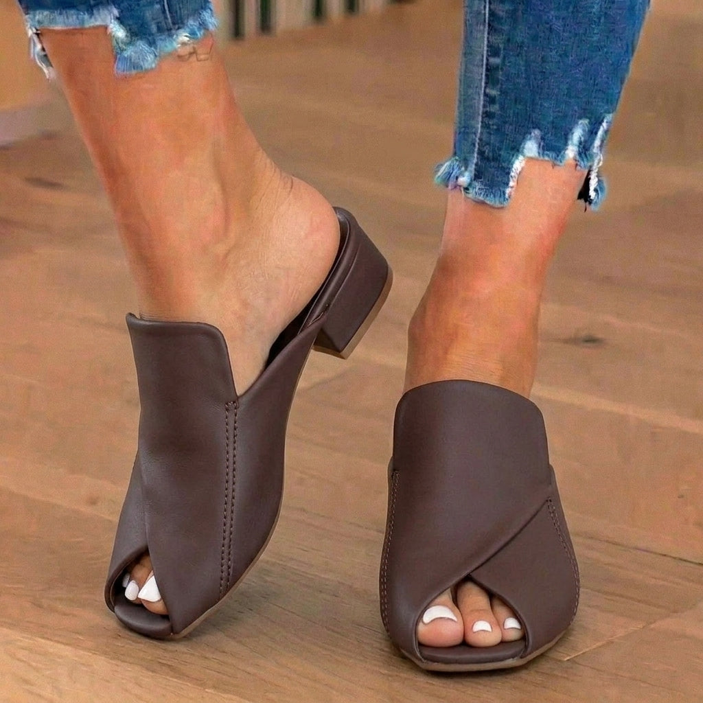 Vintage inspirierte Orthopädische Sandalen