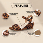 Klassische Orthopädische Sandalen mit zeitlosem Stil