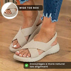 Bequeme orthopädische Sandalen für den täglichen Gebrauch
