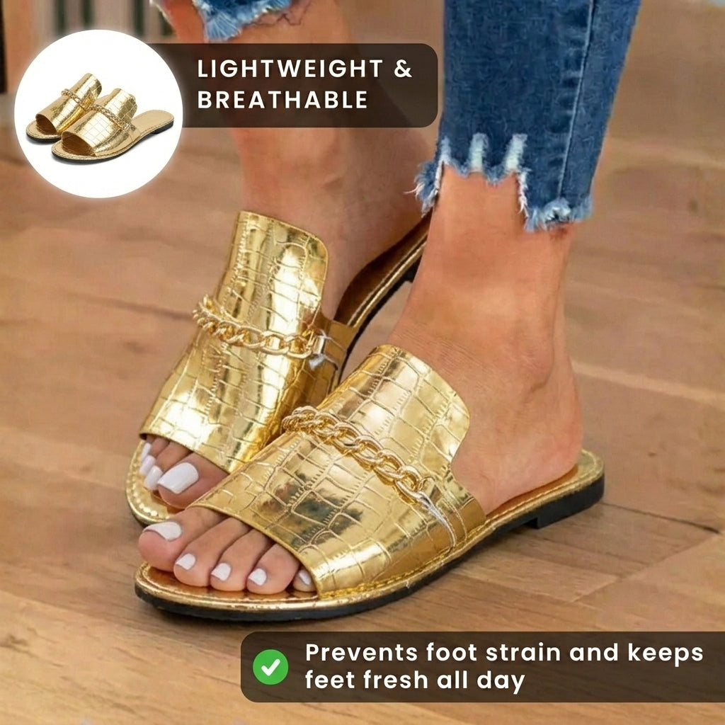 Elegante orthopädische Sandalen für jeden Schritt