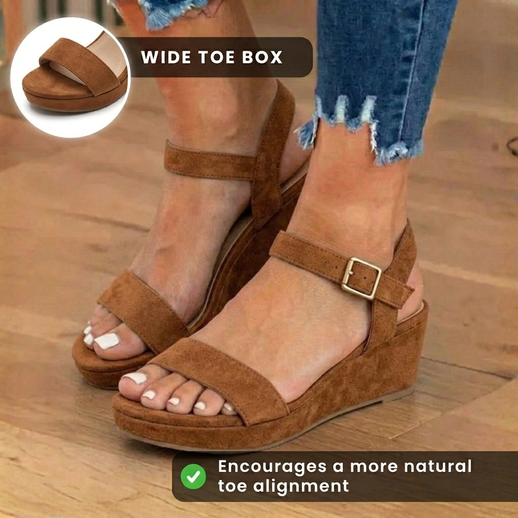 Klassische Orthopädische Sandalen mit zeitlosem Stil
