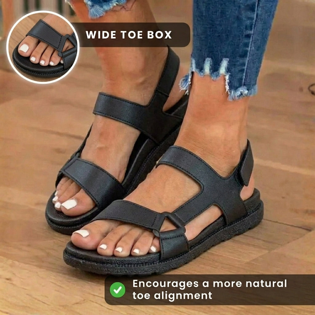 Klassische orthopädische Sandalen mit zeitlosem Stil
