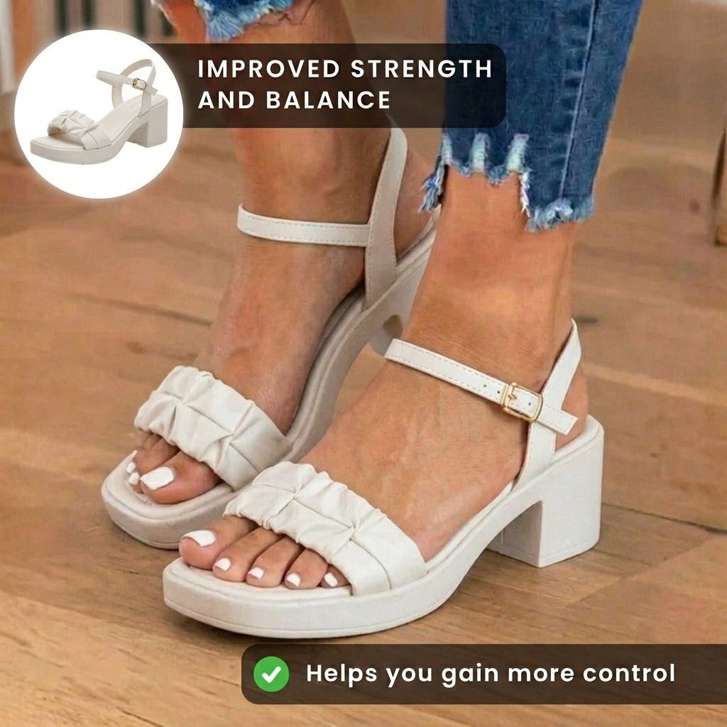 Vintage inspirierte Orthopädische Sandalen