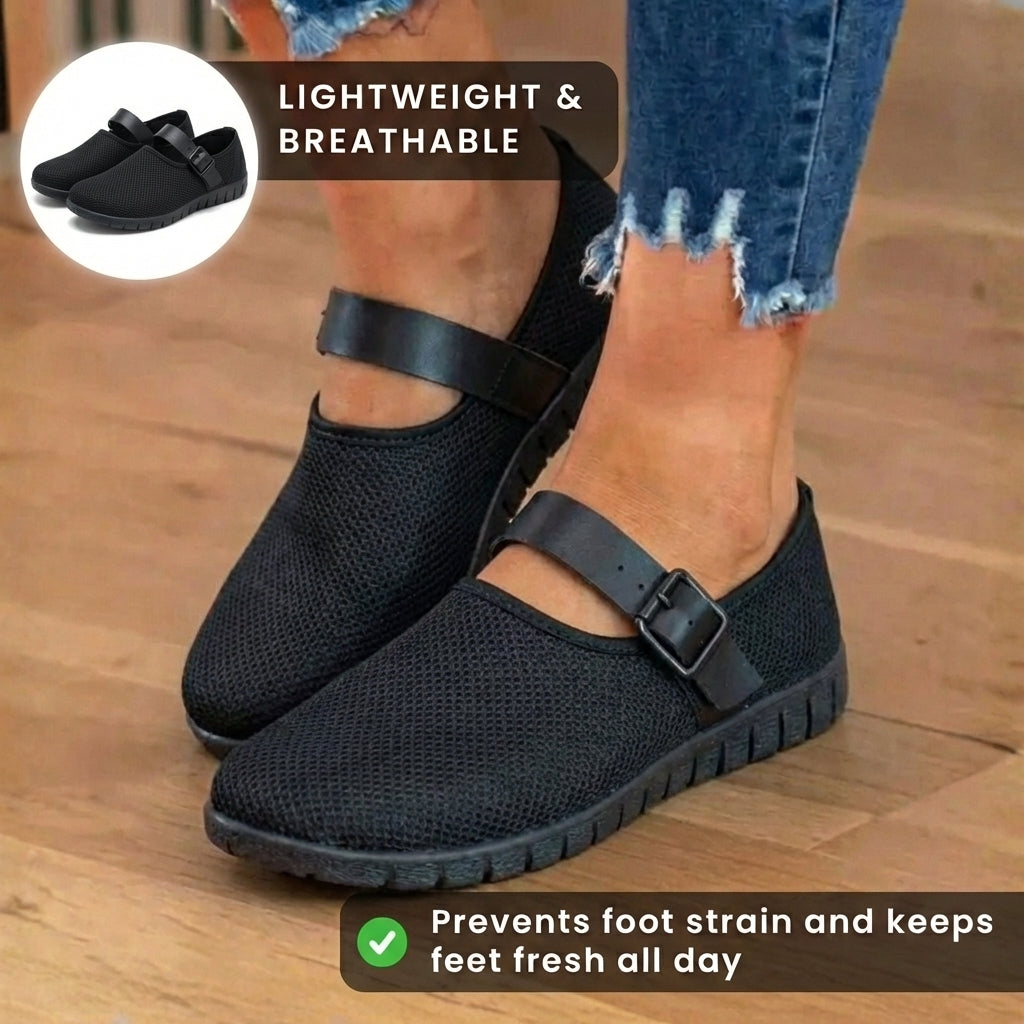 Vintage-inspirierte Orthopädische Sandalen