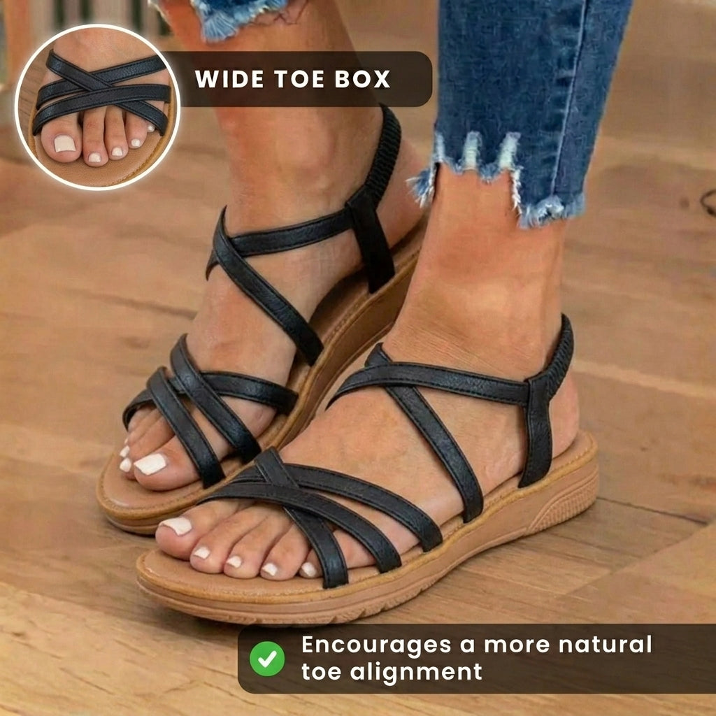 Elegante orthopädische Sandalen für jeden Schritt