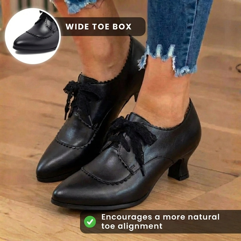 Klassische orthopädische Schuhe mit zeitlosem Stil