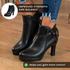 Klassische orthopädische Stiefel mit zeitlosem Stil