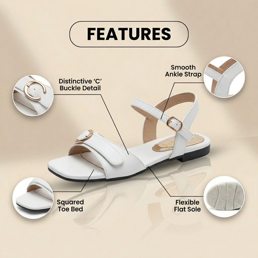 Klassische orthopädische Sandalen mit zeitlosem Stil