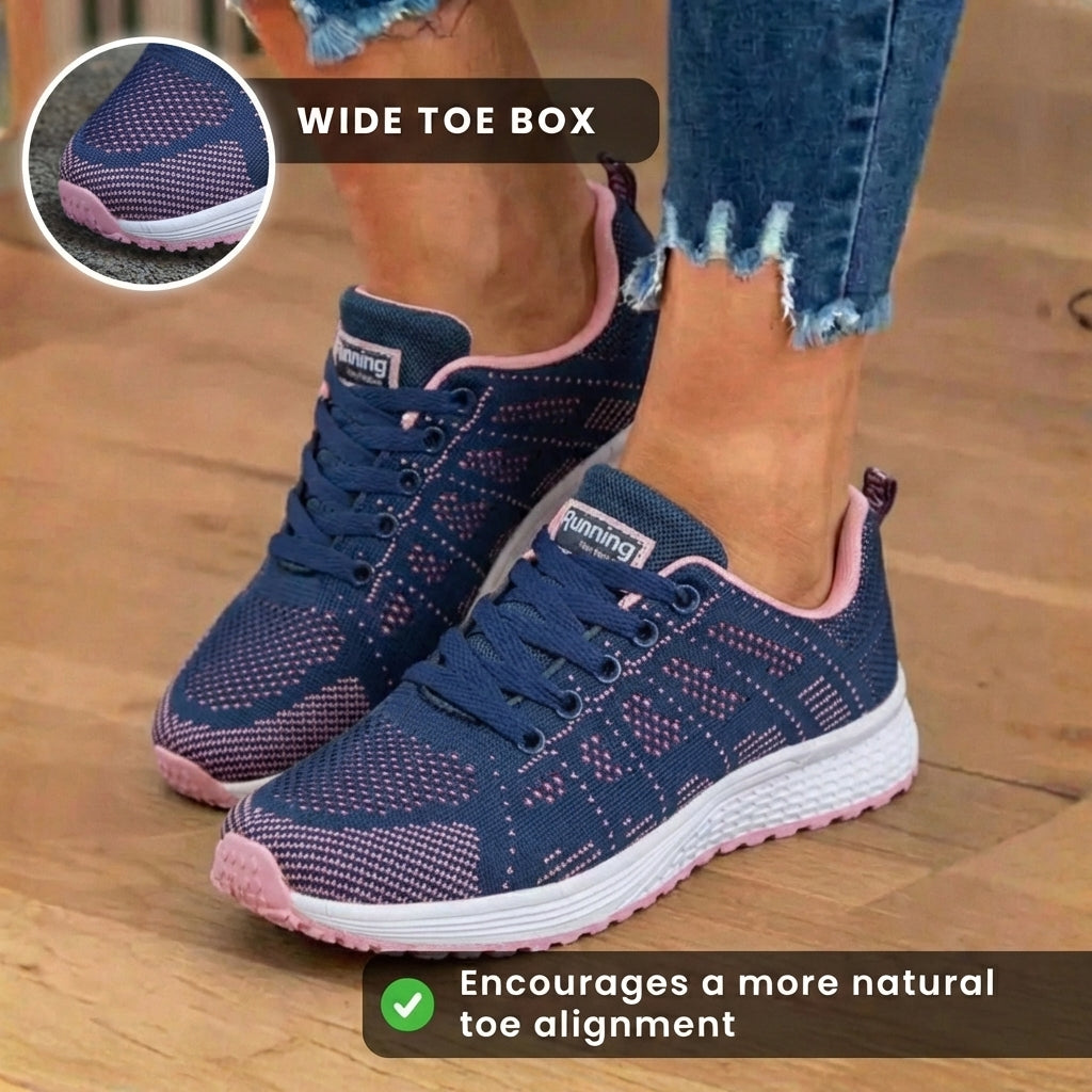 Vintage-inspirierte orthopädische Sneaker