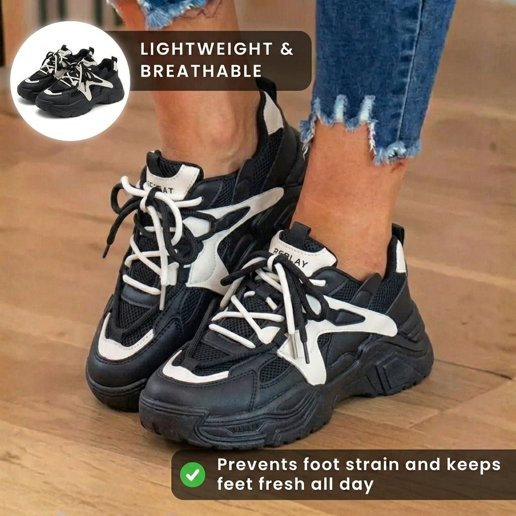 Klassische orthopädische Sneaker mit zeitlosem Stil