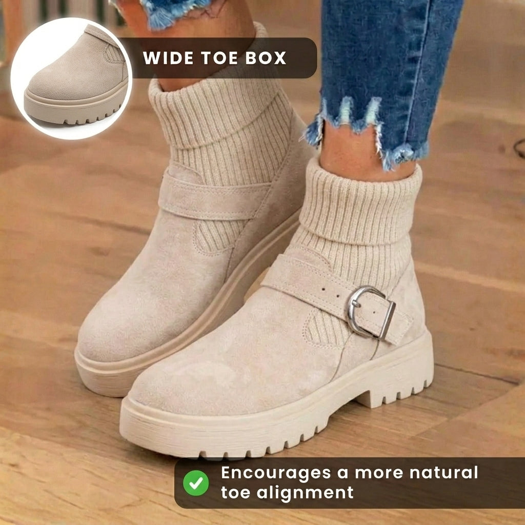 Vintage inspirierte Orthopädische Stiefel