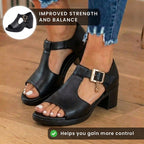 Klassische orthopädische Sandalen mit zeitlosem Stil