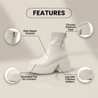 Schicke Orthopädische Stiefel mit einzigartigem Design
