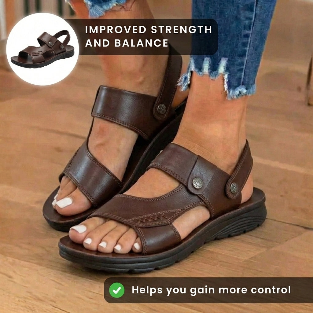 Bequeme orthopädische Sandalen für den täglichen Gebrauch