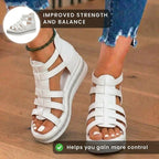 Klassische Orthopädische Sandalen mit zeitlosem Stil