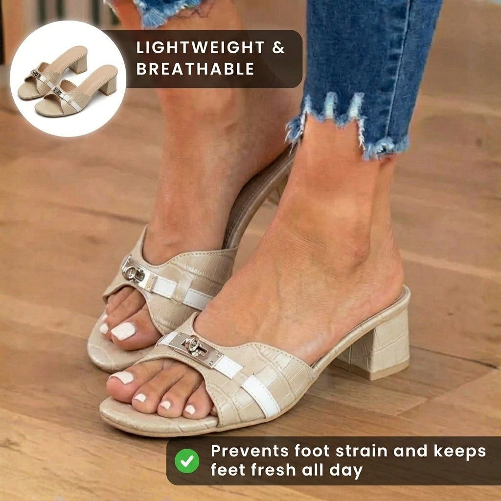 Vintage inspirierte Orthopädische Sandalen