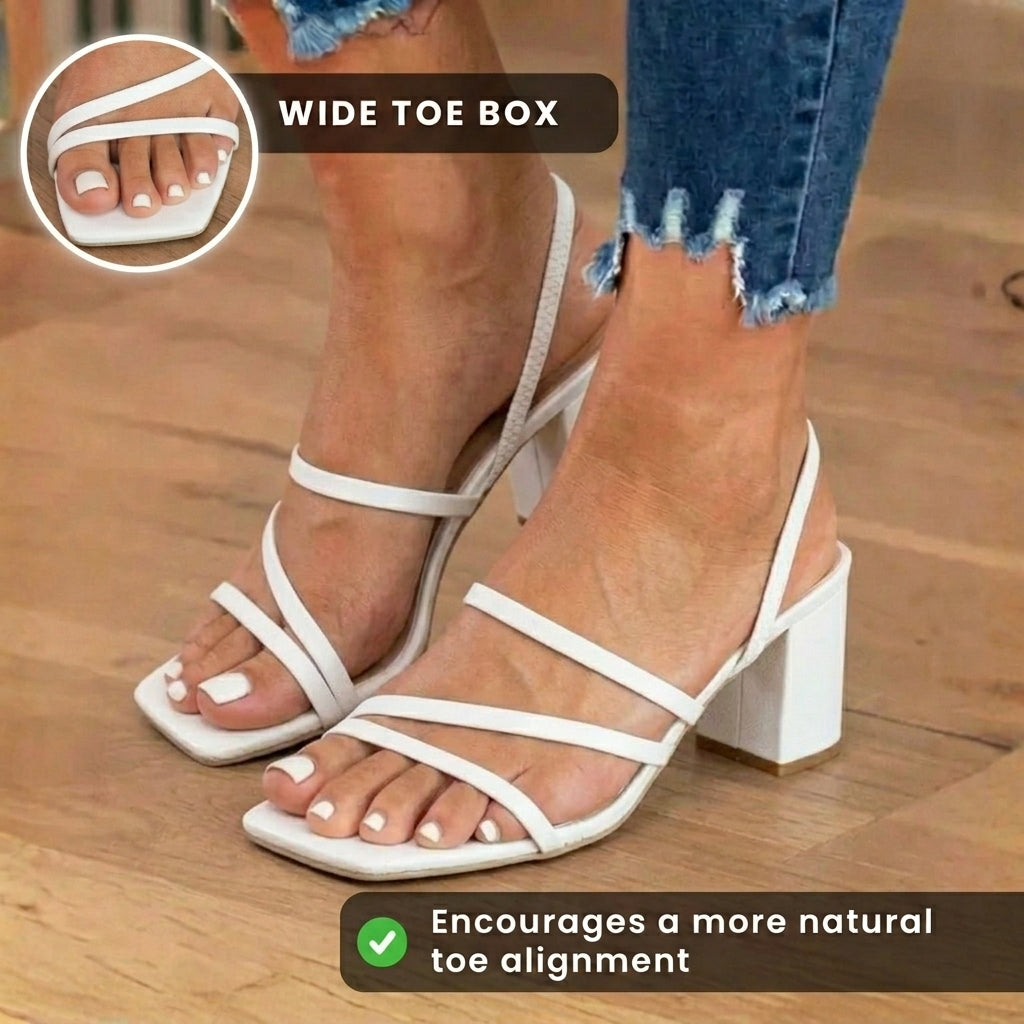 Vintage inspirierte Orthopädische Sandalen