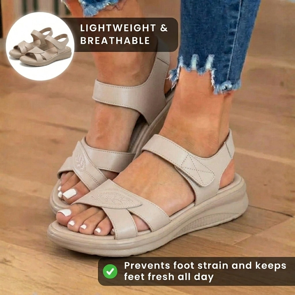 Wunderschön gefertigte orthopädische Sandalen