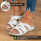 Wunderschön gefertigte orthopädische Sandalen