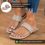Vintage inspirierte Orthopädische Sandalen