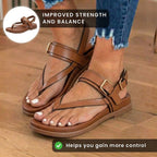 Wunderbar gefertigte orthopädische Sandalen