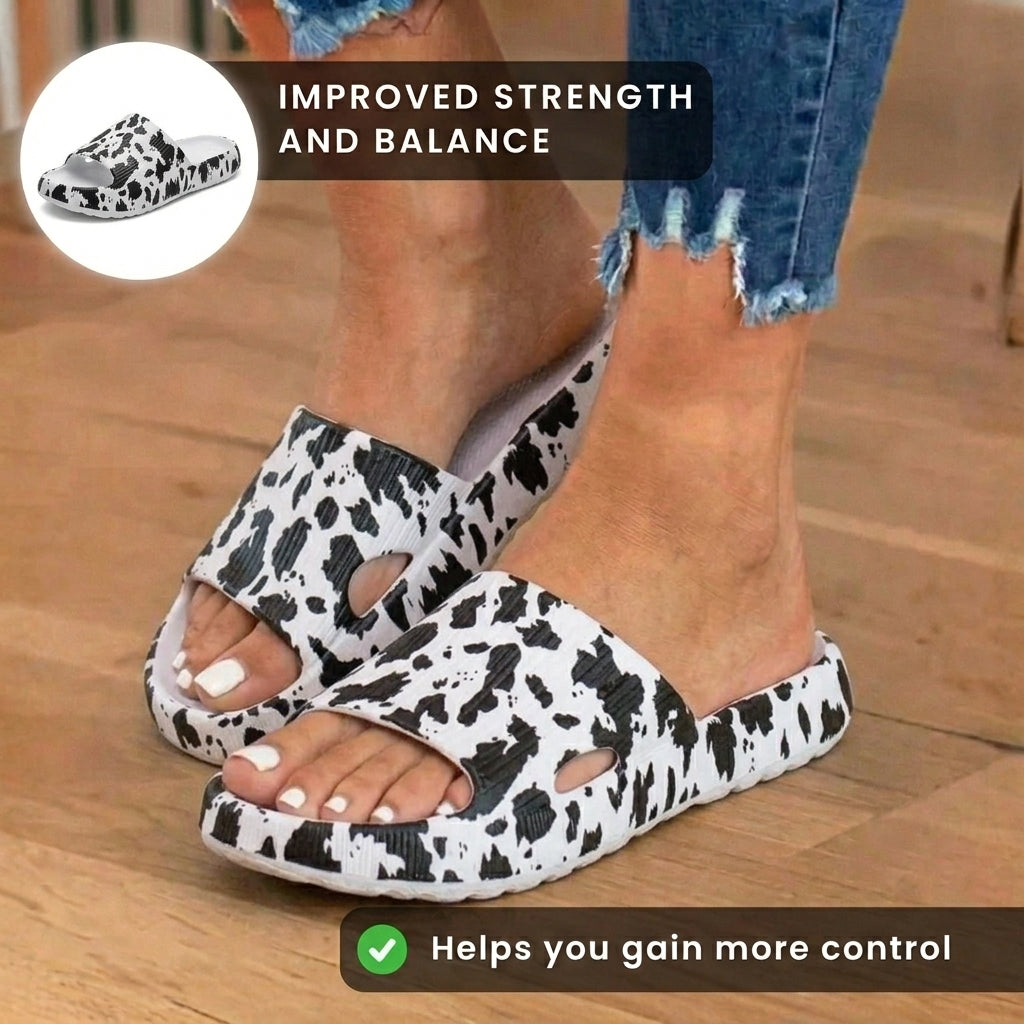 Anmutige orthopädische Hausschuhe für modernen Look