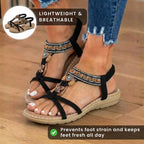 Klassische Orthopädische Sandalen mit zeitlosem Stil