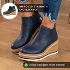 Schicke orthopädische Stiefel mit einzigartigem Design