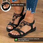 Wunderschön gefertigte orthopädische Sandalen