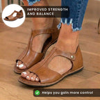 Wunderbar gefertigte orthopädische Sandalen