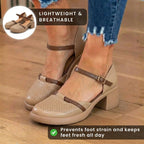 Klassische Orthopädische Absatzschuhe mit zeitlosem Stil