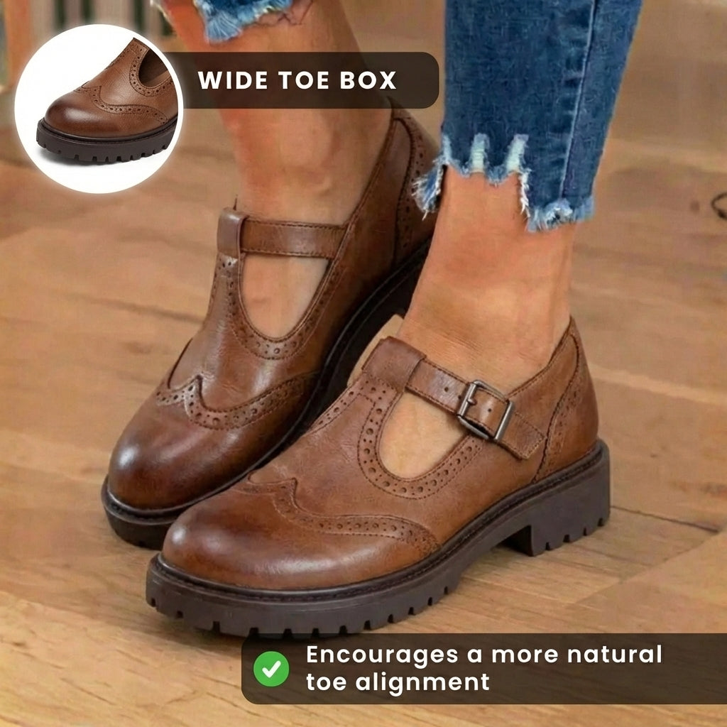 Vintage inspirierte Orthopädische Schuhe