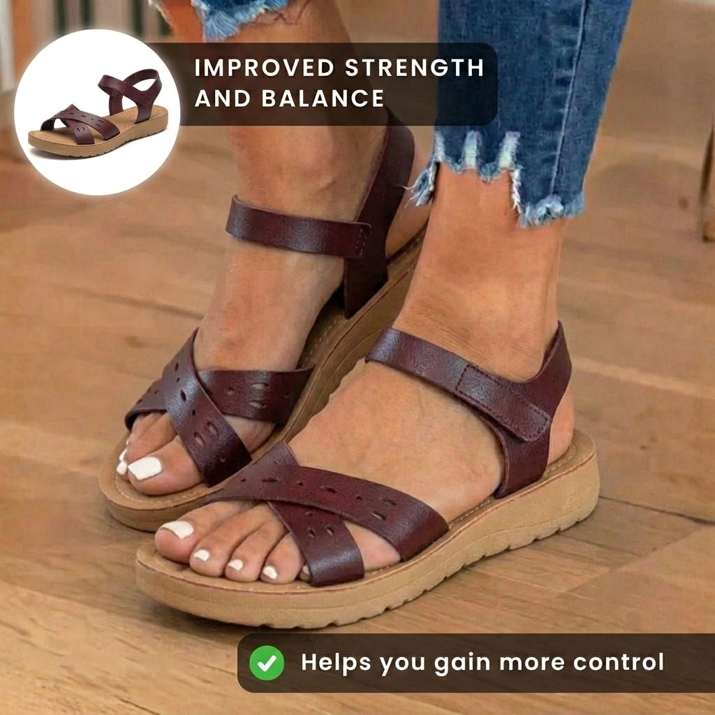 Bequeme orthopädische Sandalen für den täglichen Gebrauch