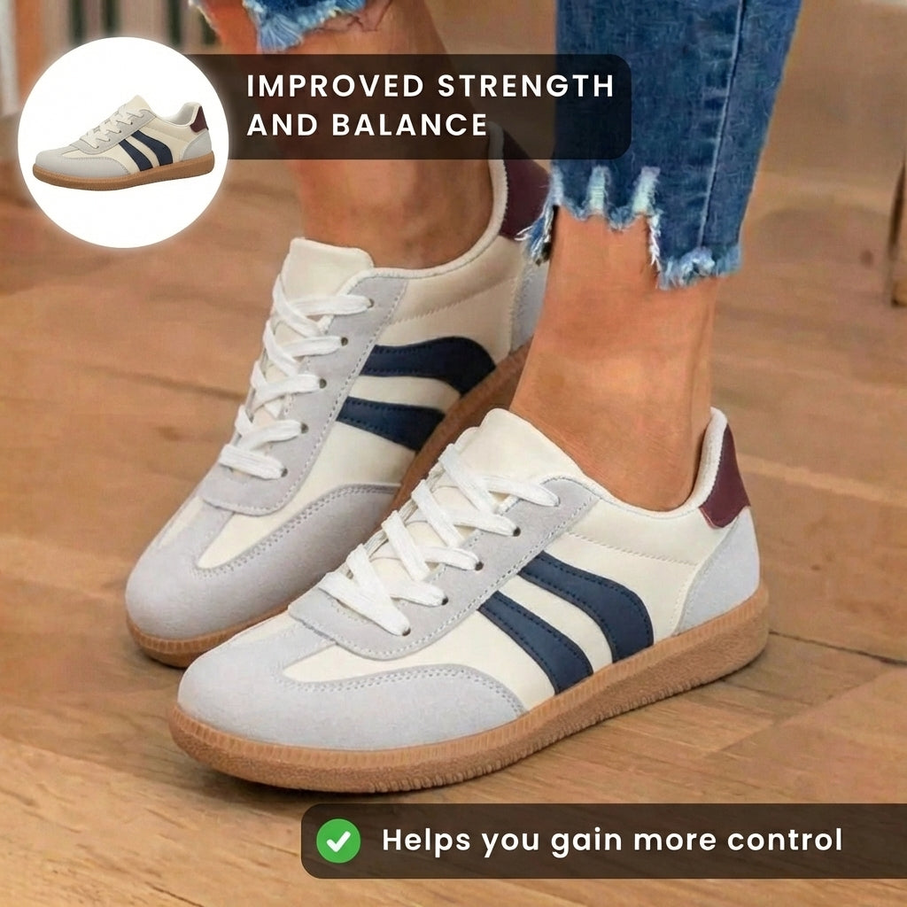 Vintage inspirierte orthopädische Sneaker