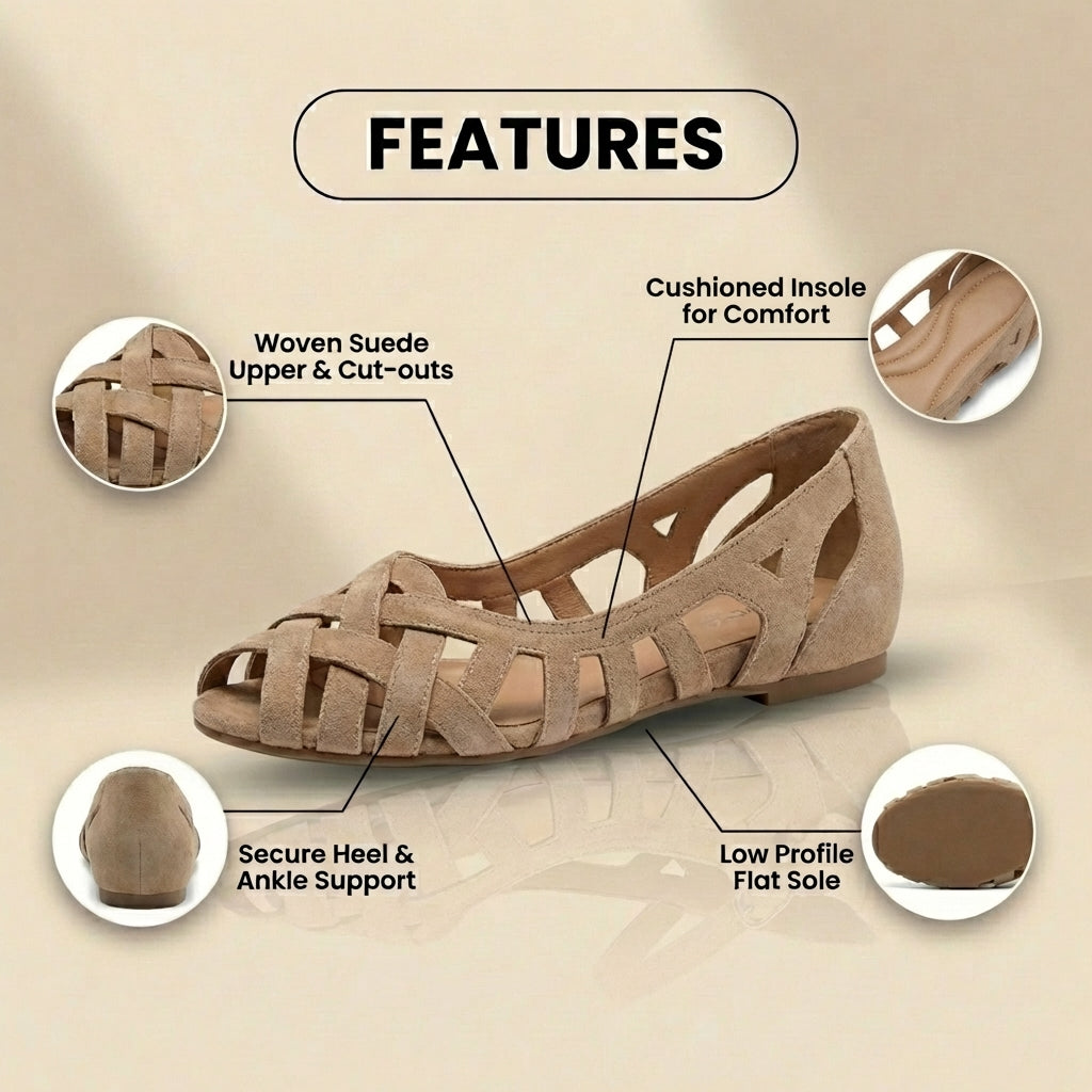 Schicke orthopädische Sandalen mit einzigartigem Design