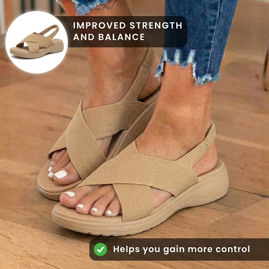 Bequeme orthopädische Sandalen für den täglichen Gebrauch