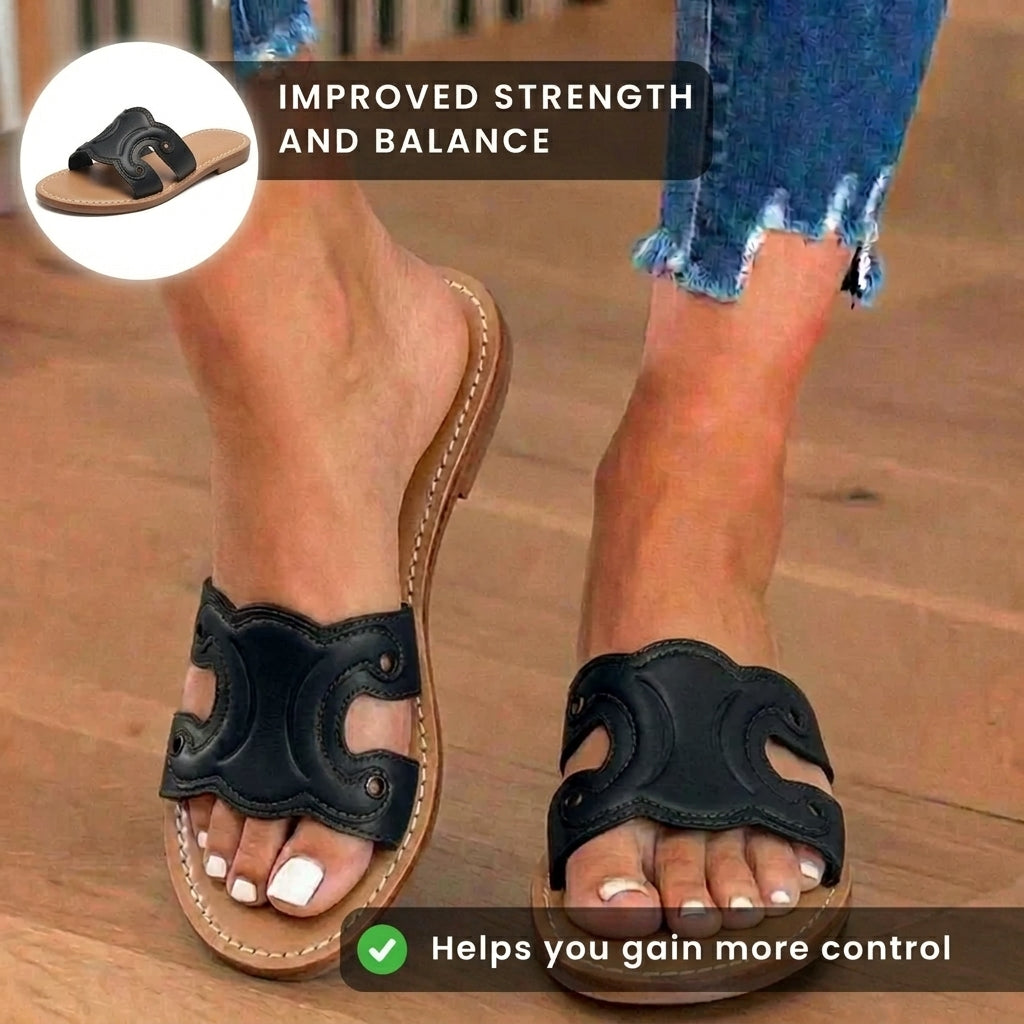 Bequeme orthopädische Sandalen für den täglichen Gebrauch