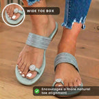 Vintage inspirierte Orthopädische Sandalen