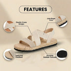 Elegante orthopädische Sandalen für modernes Aussehen