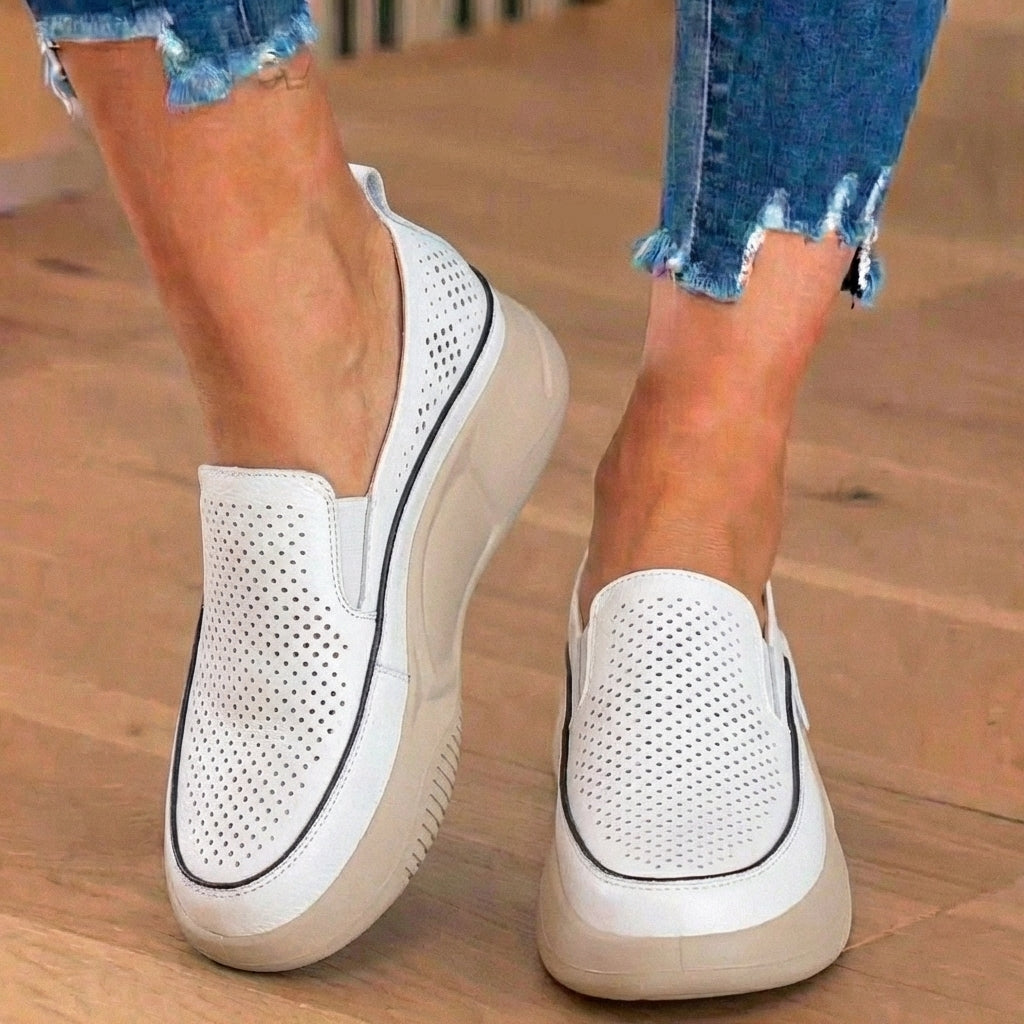 Vintage-inspirierte orthopädische Sneaker